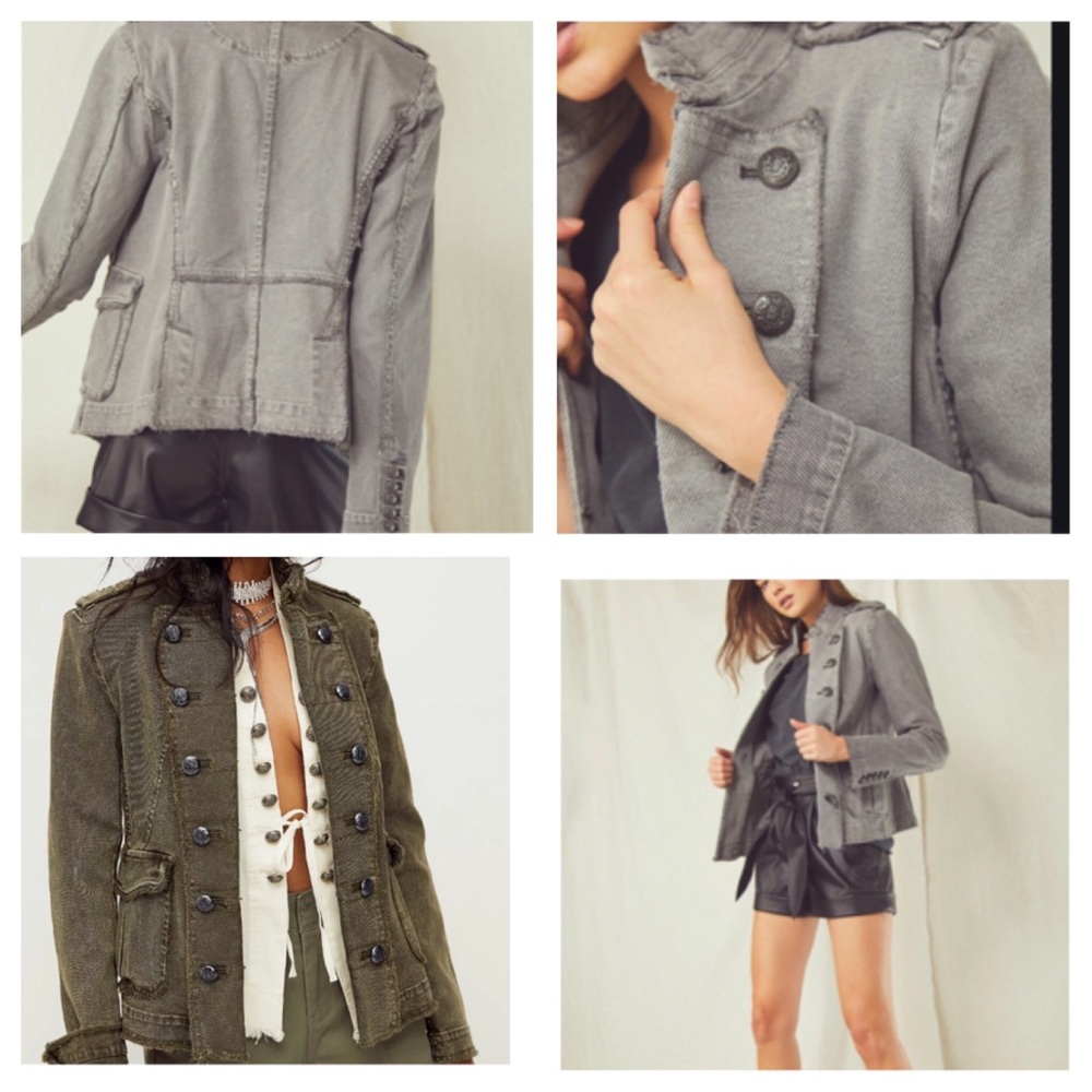 🆕Free People Last Dance Denim Jacket.  NWOT. - Picture 2 of 11